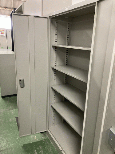 両開き書庫