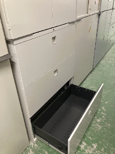 連結書庫㊤両開き㊦ラテラル