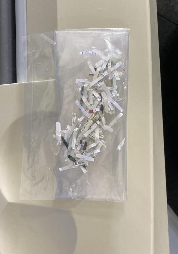 石澤製作所 シュレッダー D202S