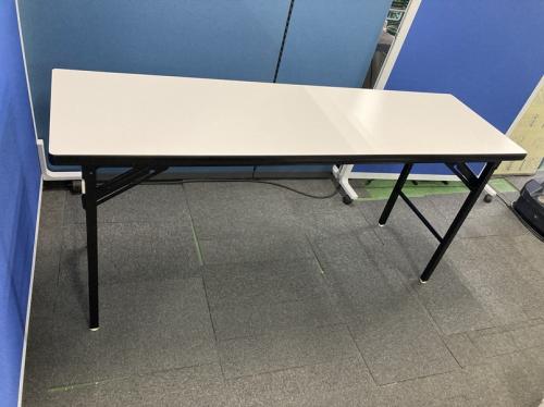 新品 折畳会議テーブル1545